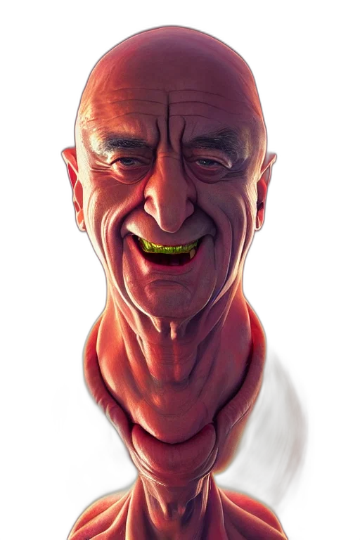 face, mask, creature, staff transparent PNG cut-out