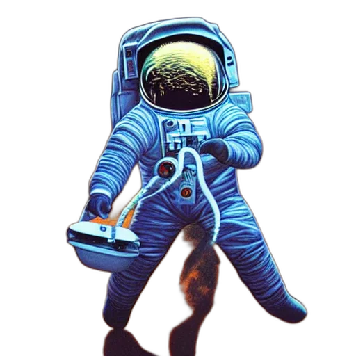 robot, staff, jacket, mask transparent PNG cut-out