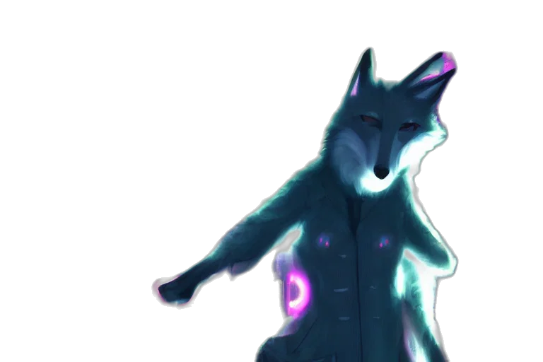 jacket, staff, dress, creature transparent PNG cut-out