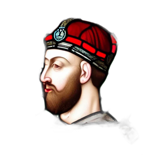 crown, staff, face, hat transparent PNG cut-out