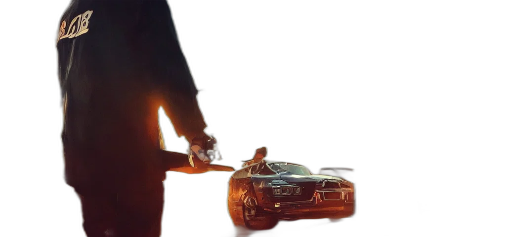 car, weapon, sword, staff transparent PNG cut-out