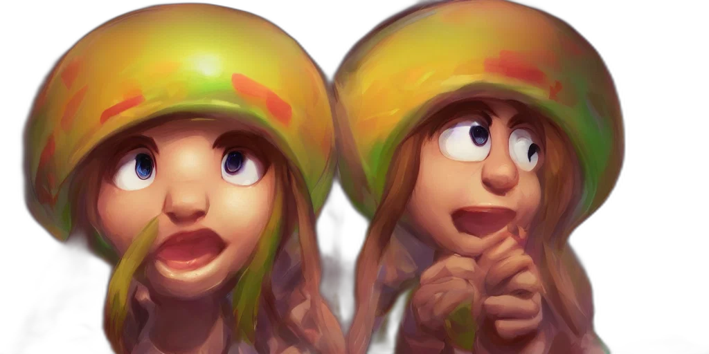 hat, 3d render, concept art, photorealistic transparent PNG cut-out
