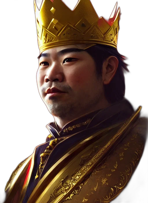 crown, staff, face, hat transparent PNG cut-out