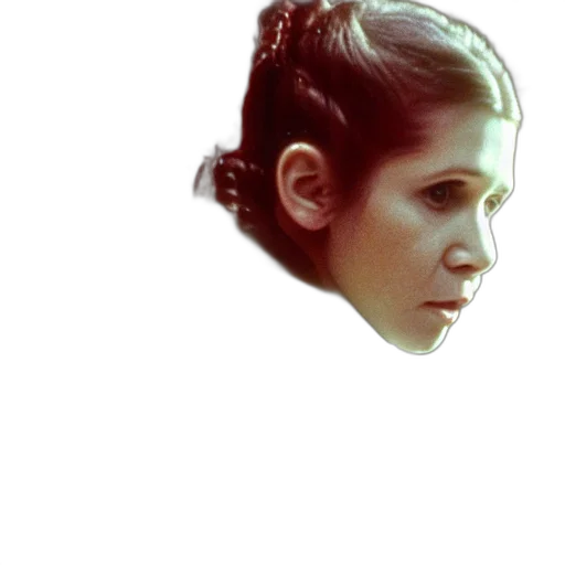 face, mask, crown, photorealistic transparent PNG cut-out