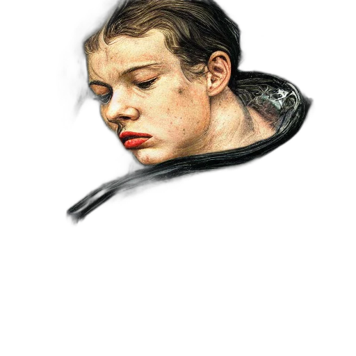 face, jacket, mask, hat transparent PNG cut-out