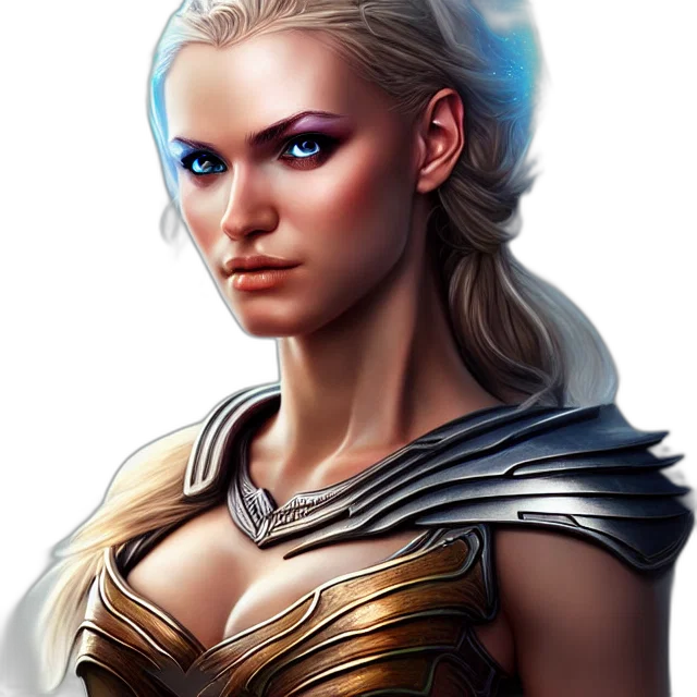 face, fantasy art, comic book art, concept art transparent PNG cut-out