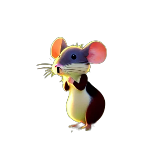 animal, creature, hat, staff transparent PNG cut-out