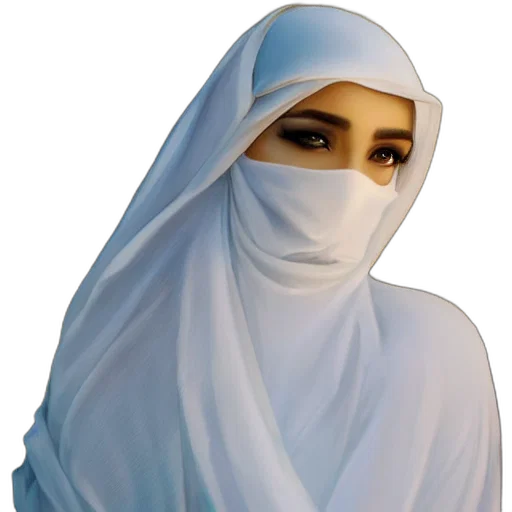 face, mask, dress, jewelry transparent PNG cut-out