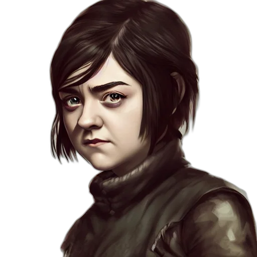 face, staff, jacket, concept art transparent PNG cut-out