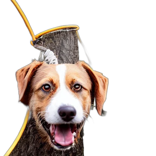 staff, hat, animal, umbrella transparent PNG cut-out