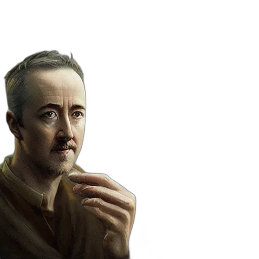 face, photorealistic, concept art, comic book art transparent PNG cut-out