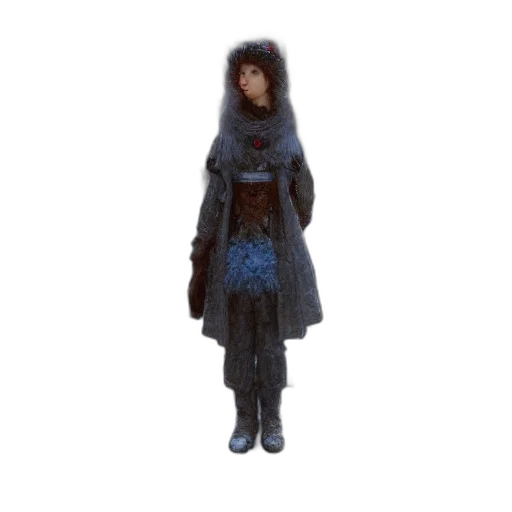 jacket, staff, dress, face transparent PNG cut-out