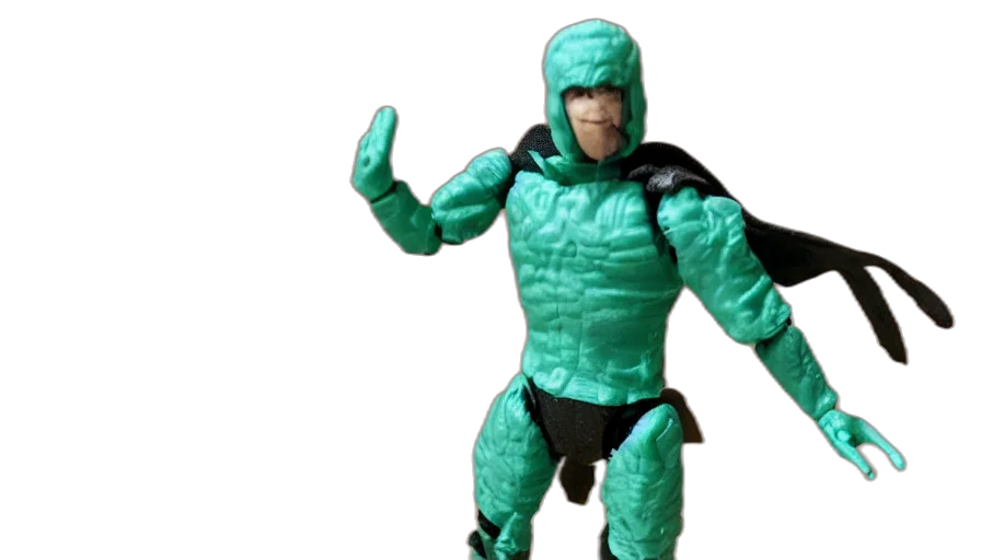 jacket, robot, creature, 3d render transparent PNG cut-out