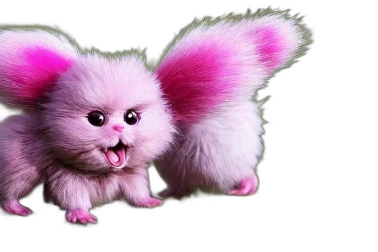animal, creature, staff, hair transparent PNG cut-out