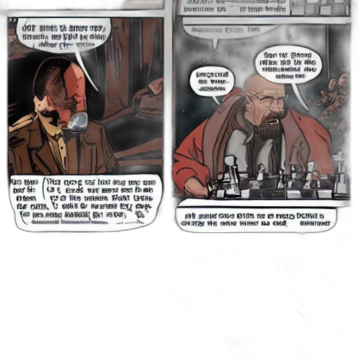 comic book art, concept art, cyberpunk, fire transparent PNG cut-out