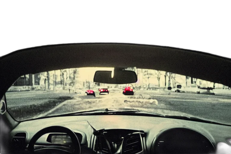 car, photorealistic, 3d render, driver transparent PNG cut-out