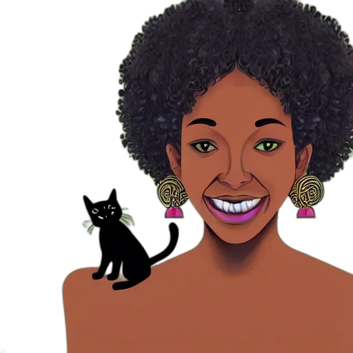 cartoon, concept art, adult, black transparent PNG cut-out
