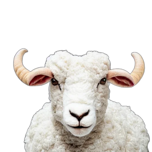 animal, face, photorealistic, pixel art transparent PNG cut-out