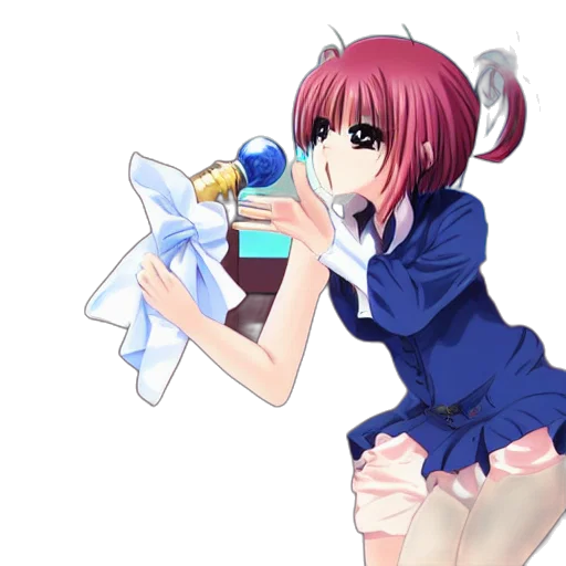 dress, bottle, staff, weapon transparent PNG cut-out
