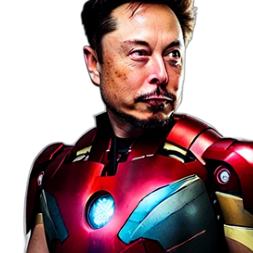 robot, face, comic book art, concept art transparent PNG cut-out