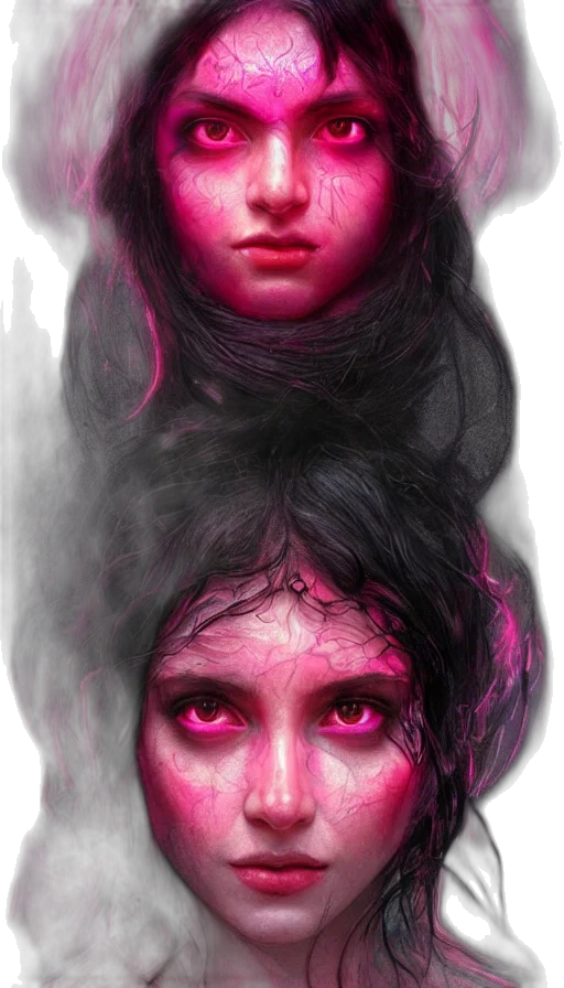 face, mask, fantasy art, concept art transparent PNG cut-out