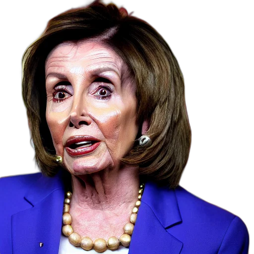 mask, face, nancy, pelosi transparent PNG cut-out