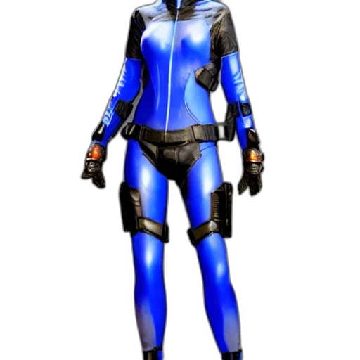 concept art, 3d render, cyberpunk, comic book art transparent PNG cut-out