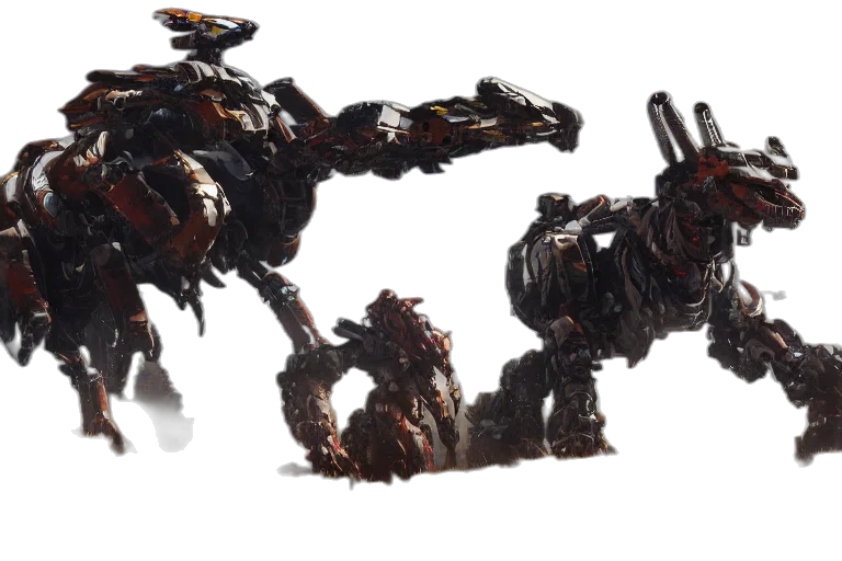 robot, dragon, animal, creature transparent PNG cut-out