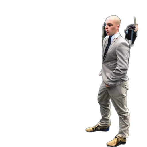 staff, jacket, shoes, weapon transparent PNG cut-out