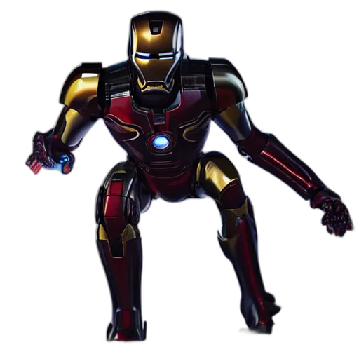 robot, 3d render, concept art, comic book art transparent PNG cut-out