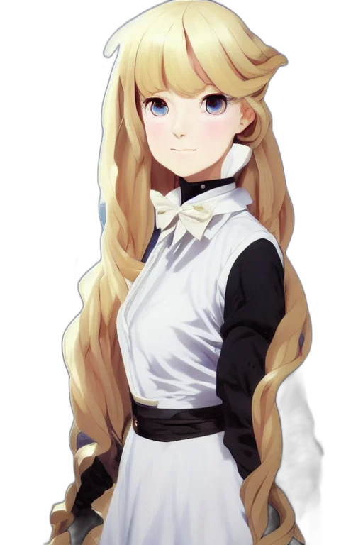 staff, dress, crown, face transparent PNG cut-out