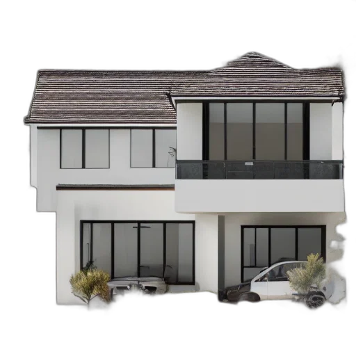 building, 3d render, photorealistic, concept art transparent PNG cut-out