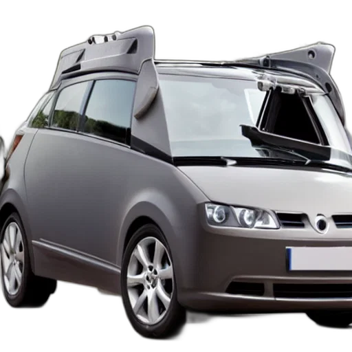 car, 3d render, photorealistic, new transparent PNG cut-out