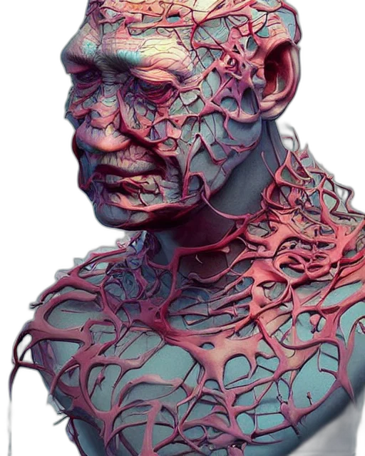 face, creature, mask, robot transparent PNG cut-out