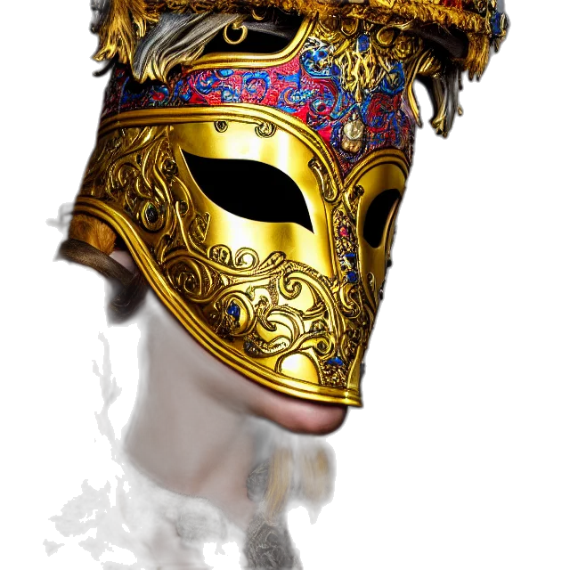 mask, crown, face, hat transparent PNG cut-out