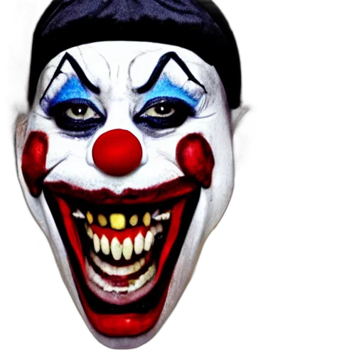 mask, face, creature, photorealistic transparent PNG cut-out