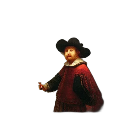 hat, staff, face, jacket transparent PNG cut-out