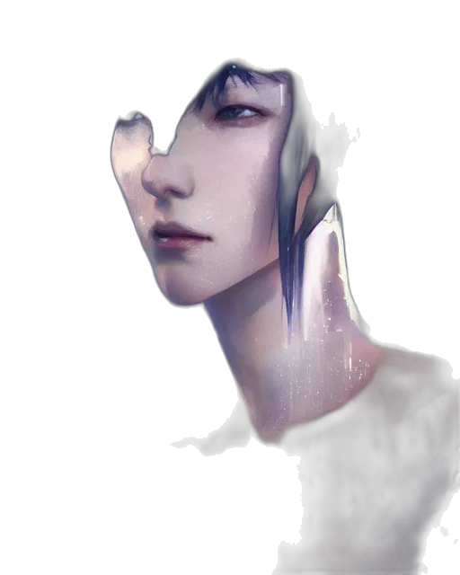 face, robot, mask, creature transparent PNG cut-out