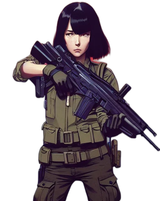 weapon, jacket, staff, concept art transparent PNG cut-out
