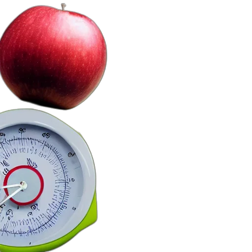 balance, scale, one, apple transparent PNG cut-out