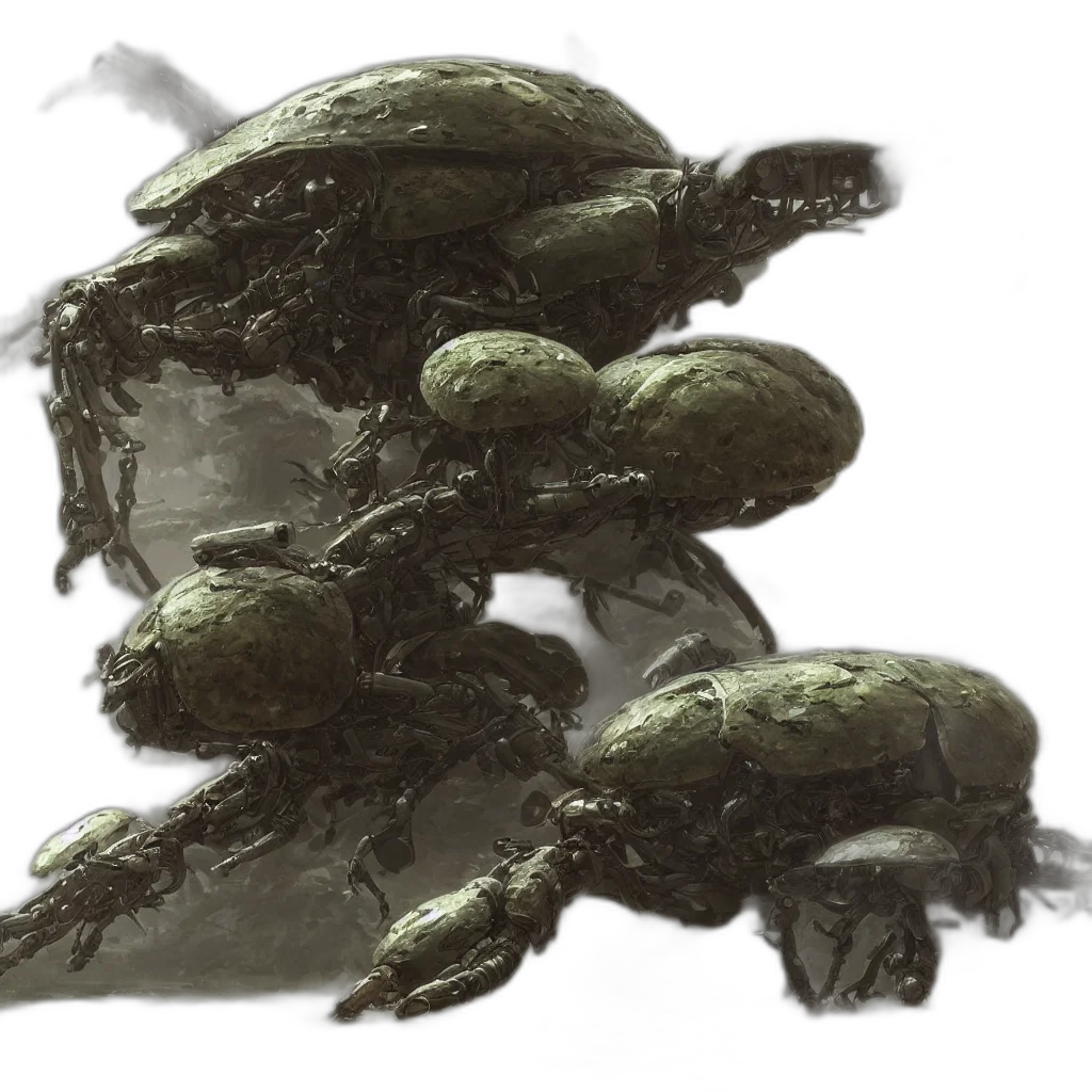 creature, dragon, robot, weapon transparent PNG cut-out