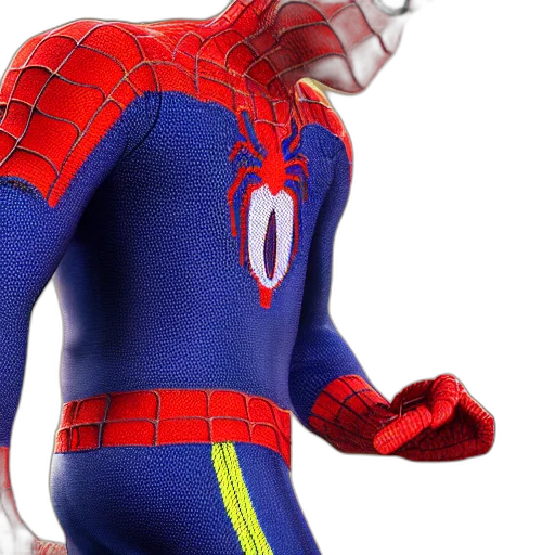mask, creature, jacket, 3d render transparent PNG cut-out
