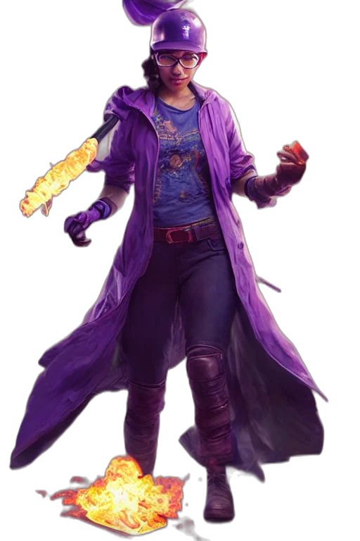 staff, jacket, weapon, concept art transparent PNG cut-out