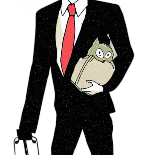 staff, mask, jacket, cartoon transparent PNG cut-out