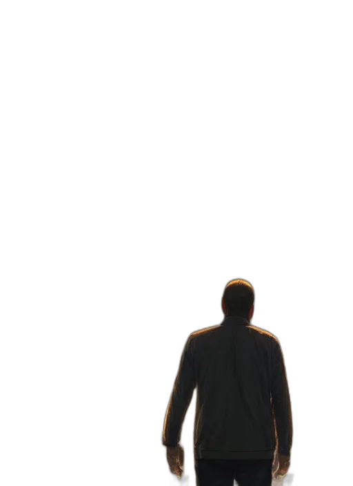 jacket, robot, staff, face transparent PNG cut-out