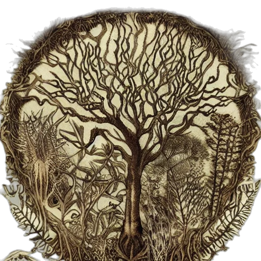 tree, crown, hair, mask transparent PNG cut-out