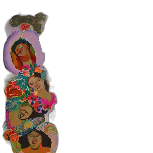 jewelry, crown, staff, mask transparent PNG cut-out