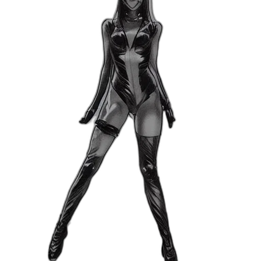 dress, comic book art, concept art, fantasy art transparent PNG cut-out