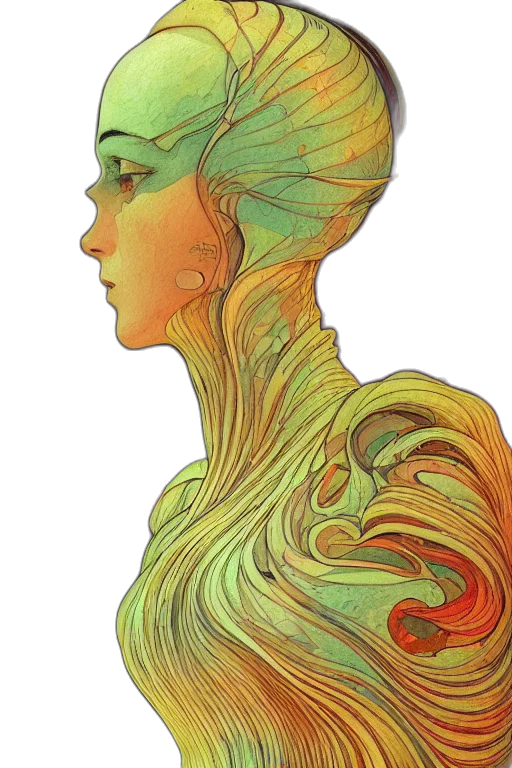 crown, hair, dress, face transparent PNG cut-out