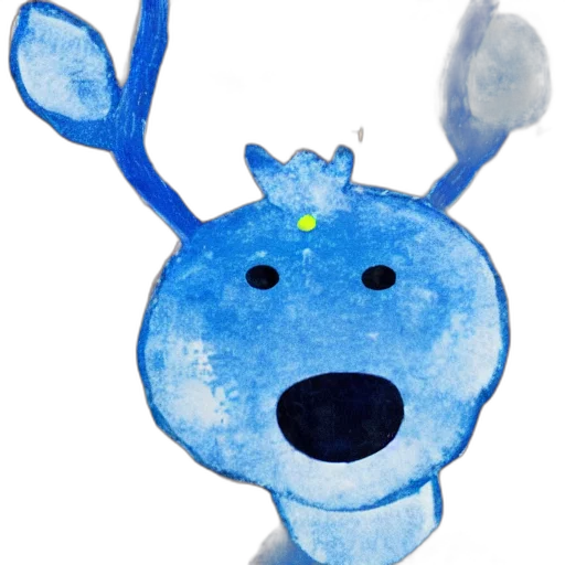 staff, animal, crown, creature transparent PNG cut-out